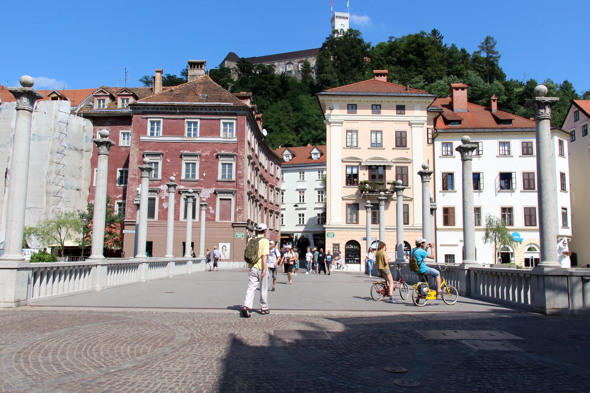 Ljubljana riverside atmosphere (a big part of the value)
